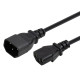 Кабель живлення C13 to C14 1.8m 0.75mm2 copper Vinga (VYPCC13141875CU)