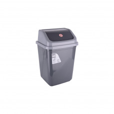 Контейнер для сміття Violet House 0099 Grey-Grey 20 л (0099 GREY - GREY с/кр.20 л)
