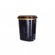 Кошик для білизни Violet House Decor Marble Black 55 л (0190 DECOR Marble BLACK 55 л)
