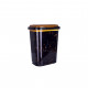 Кошик для білизни Violet House Decor Marble Black 55 л (0190 DECOR Marble BLACK 55 л)