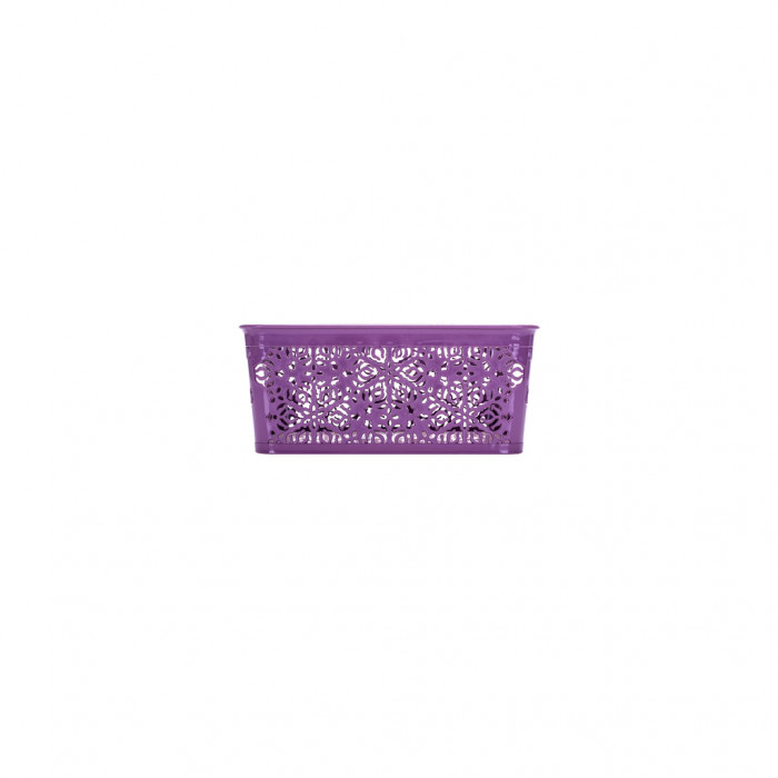 Кошик для зберігання Violet House 0501 1 Ажур Plum 5 л (0501 1 Ажур PLUM б/кр. 5 л)