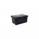 Контейнер для зберігання Violet House 0647 Decor Marble Black 10 л (0647 DECOR Marble BLACK з/кр. 10)