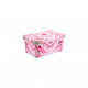 Контейнер для зберігання Violet House 0647 Decor Marble Red 10 л (0647 DECOR Marble RED з/кр. 10 л)