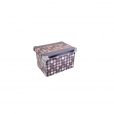 Контейнер для зберігання Violet House 0647 Decor Polka Dot 10 л (0647 DECOR Polka dot)