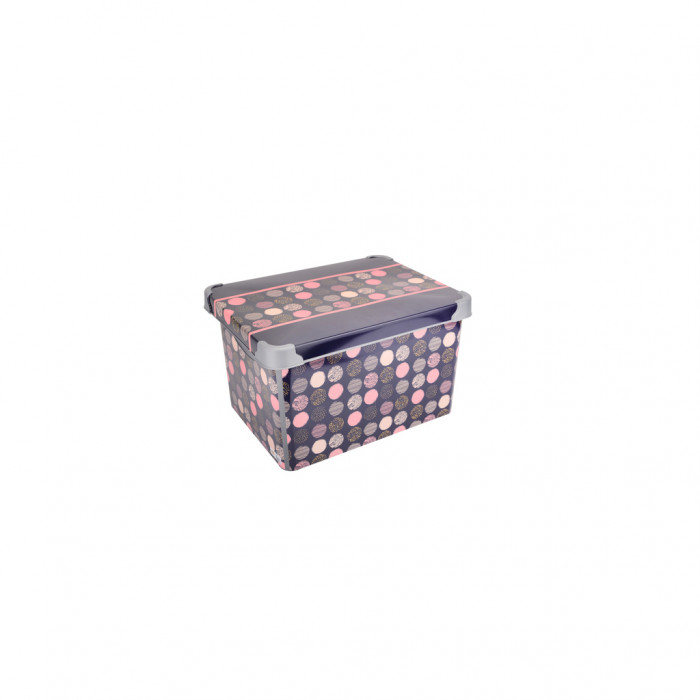 Контейнер для зберігання Violet House 0647 Decor Polka Dot 10 л (0647 DECOR Polka dot)