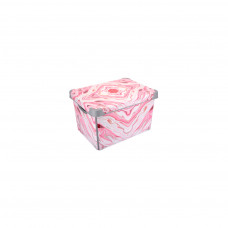 Контейнер для зберігання Violet House 0648 Decor Red Murble 20 л (0648 DECOR RED MURBLE з/кр. 20 л)
