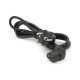 Кабель живлення C13 1.5m 0.75mm2 90° corner Voltronic (PC-186A CEE7/7-C13-CCA15)