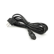 Кабель живлення C13 3.0m 0.5mm2 Voltronic (PC-186 CEE7/7-C13-CCA30)