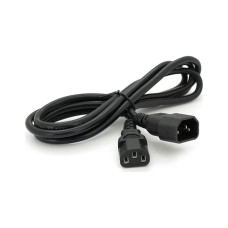 Кабель живлення C13 to C14 1.8m 0.75mm2 OEM Voltronic (PC-IEC C13-C14 CCA18)