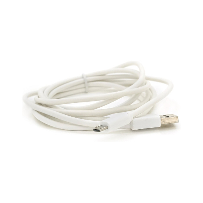 Дата кабель USB 2.0 AM to Micro 5P 2.0m white Voltronic (USB2AMMicW/05104)