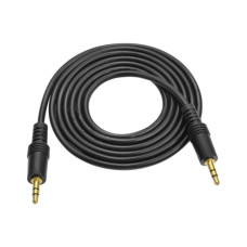 Кабель мультимедійний 3.5mm M to 3.5mm M 3.0m black Voltronic (YT-AUXGJ(M)/(M)-3.0-B)