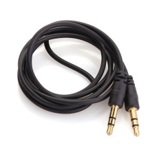 Кабель мультимедійний 3.5mm M to 3.5mm M 5.0m black Voltronic (YT-AUXGJ(M)/(M)-5.0-B)