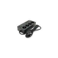 Мережевий фільтр живлення Voltronic G13H, 3000W, 4 роз, 4USB 3,2А, 2 Type-C, 2м Black (YT-G13H)