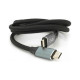 Дата кабель USB-C to USB-C 1.0m USB 3.2 Gen2 100W 10Gbps 4K60Hz black Voltronic (YT-TC-TC-B-1m)