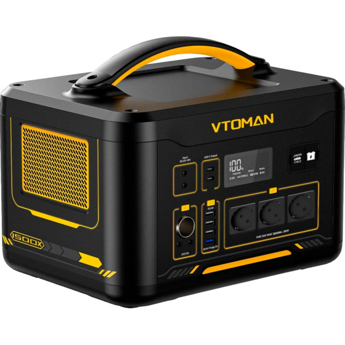 Зарядна станція Vtoman Jump 1500X PB-22 1500W 828Wh (Jump 1500X)