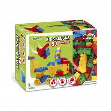 Конструктор Wader Kids Blocks 90 елементів (41296)