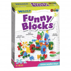 Конструктор Wader Funny blocks (41830)