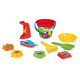 Іграшка для піску Wader Набір IML 10 елементів (75035)