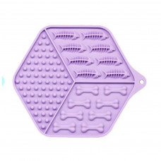 Посуд для собак WahoPet licky mat килимок-годівниця (фіолетова) (2700000021132)