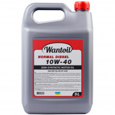 Моторна олива WANTOIL NORMAL DIESEL 10w40 5л (WANTOIL 63227)