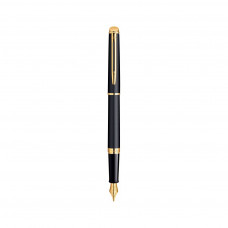 Ручка пір'яна Waterman HEMISPHERE Mаtte Black  FP F (12 003)