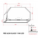 Витяжка кухонна Weilor PBE 6230 GLASS BL 1100 LED