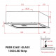 Витяжка кухонна Weilor PBSR 52651 GLASS BL 1300 LED Strip