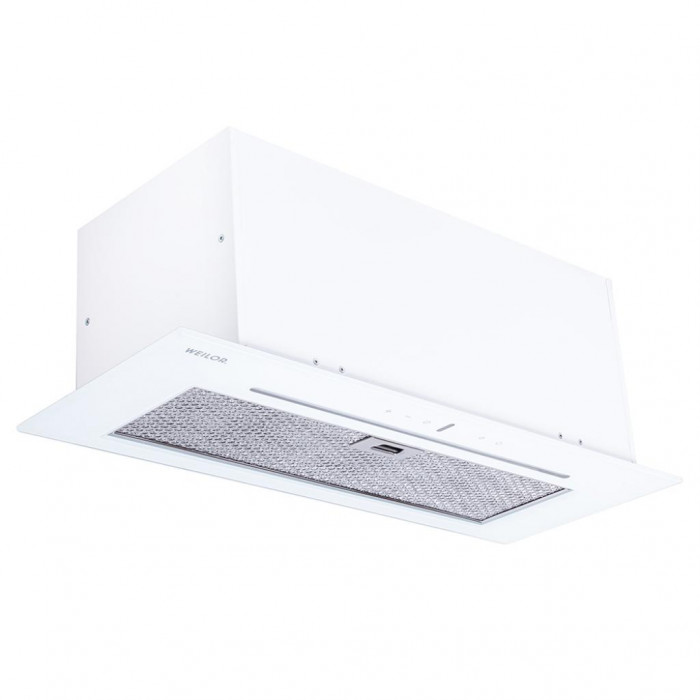 Витяжка кухонна Weilor PBSR 72651 GLASS WH 1300 LED Strip