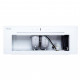 Витяжка кухонна Weilor PBSR 72651 GLASS WH 1300 LED Strip