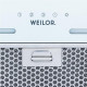 Витяжка кухонна Weilor PBS 52650 GLASS WH 1250 LED Strip