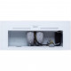 Витяжка кухонна Weilor PBS 72650 GLASS WH 1250 LED Strip