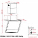 Витяжка кухонна Weilor PDS 62302 WH 1100 LS Motion