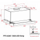 Витяжка кухонна Weilor PTS 6265 BL 1300 LED Strip