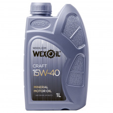 Моторна олива WEXOIL Craft 15w40 1л (WEXOIL_62565)