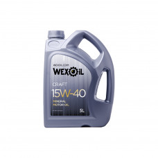 Моторна олива WEXOIL Craft 15w40 5л (WEXOIL_62567)