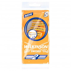 Бритва Wilkinson Sword одноразова 2 леза 5 шт. (4027800018802)