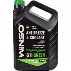 Антифриз Winso COOLANT WINSO GREEN G11 10kg (881070)