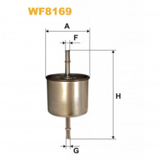 Фільтр паливний Wixfiltron WF8169