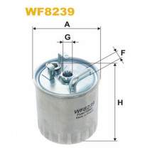 Фільтр паливний Wixfiltron WF8239