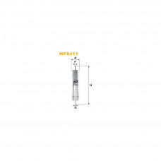 Фільтр паливний Wixfiltron WF8411