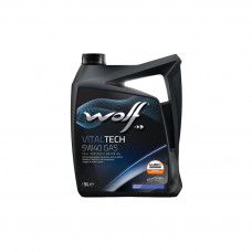 Моторна олива Wolf VITALTECH 5W40 GAS 5л (8326097)