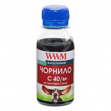 Чорнило WWM CANON PG40/50/PGI5/BCI15 BlackPigment (C40/BP-2)