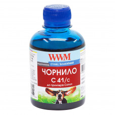 Чорнило WWM CANON CL41/51/CLI8/BCI-16, cyan (C41/C)