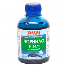 Чорнило WWM HP № 22/134/136 (8766/9361) cyan (H34/C)