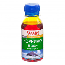 Чорнило WWM HP № 22/134/136 100г Yellow (H34/Y-2)