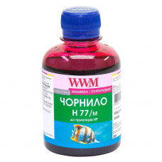 Чорнило WWM HP №177 85 Magenta 200ml (H77/M)