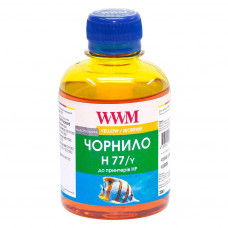 Чорнило WWM HP №177 85 Yellow (H77/Y)