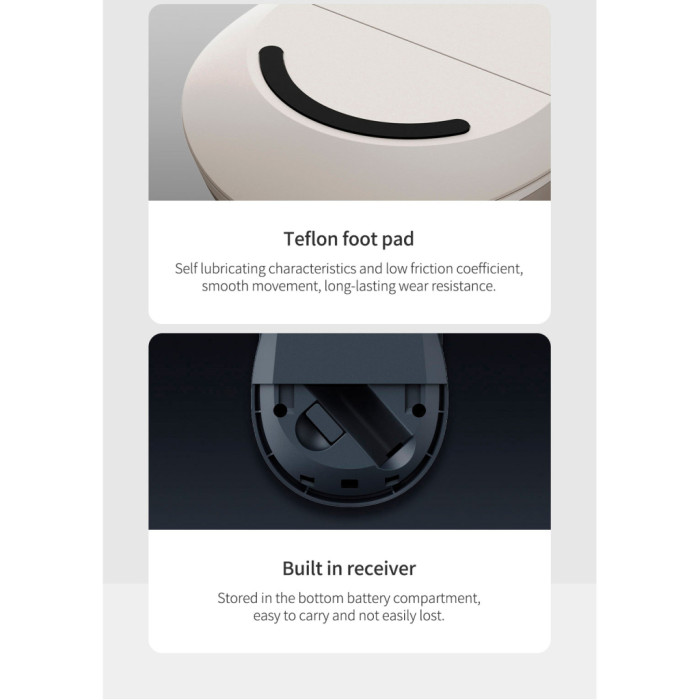 Мишка Xiaomi Dual-mode Wireless Mouse 2 White (BHR8849GL) (1122317)