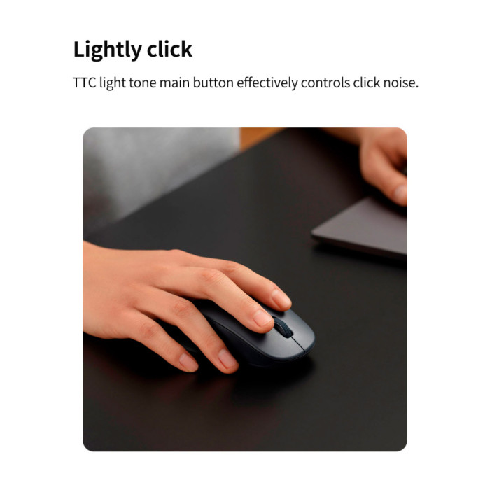 Мишка Xiaomi Dual-mode Wireless Mouse 2 Black (BHR8850GL) (1122318)