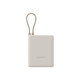 Батарея універсальна Xiaomi 10000mAh 33W Integrated Cable Beige (BHR9333GL)